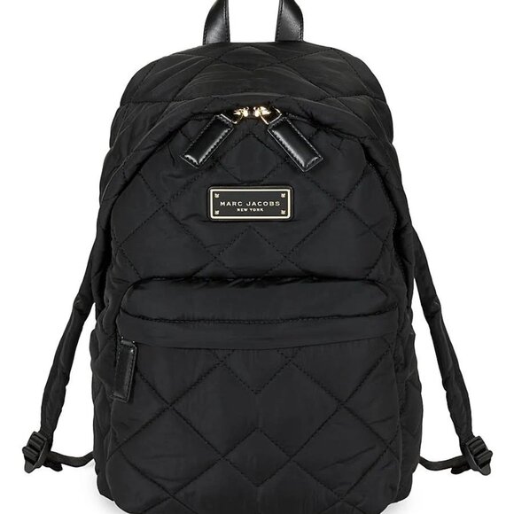 MARC JACOBS black quilted backpack M0011321 - Picture 2 of 13